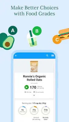 Calorie Counter App Fooducate android App screenshot 4